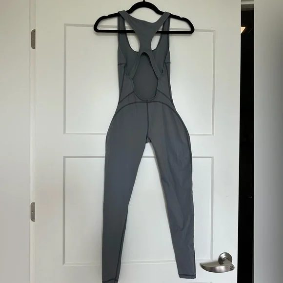 NWOT Davis Active Tank Jumpsuit - Steel - Picture 3 of 6